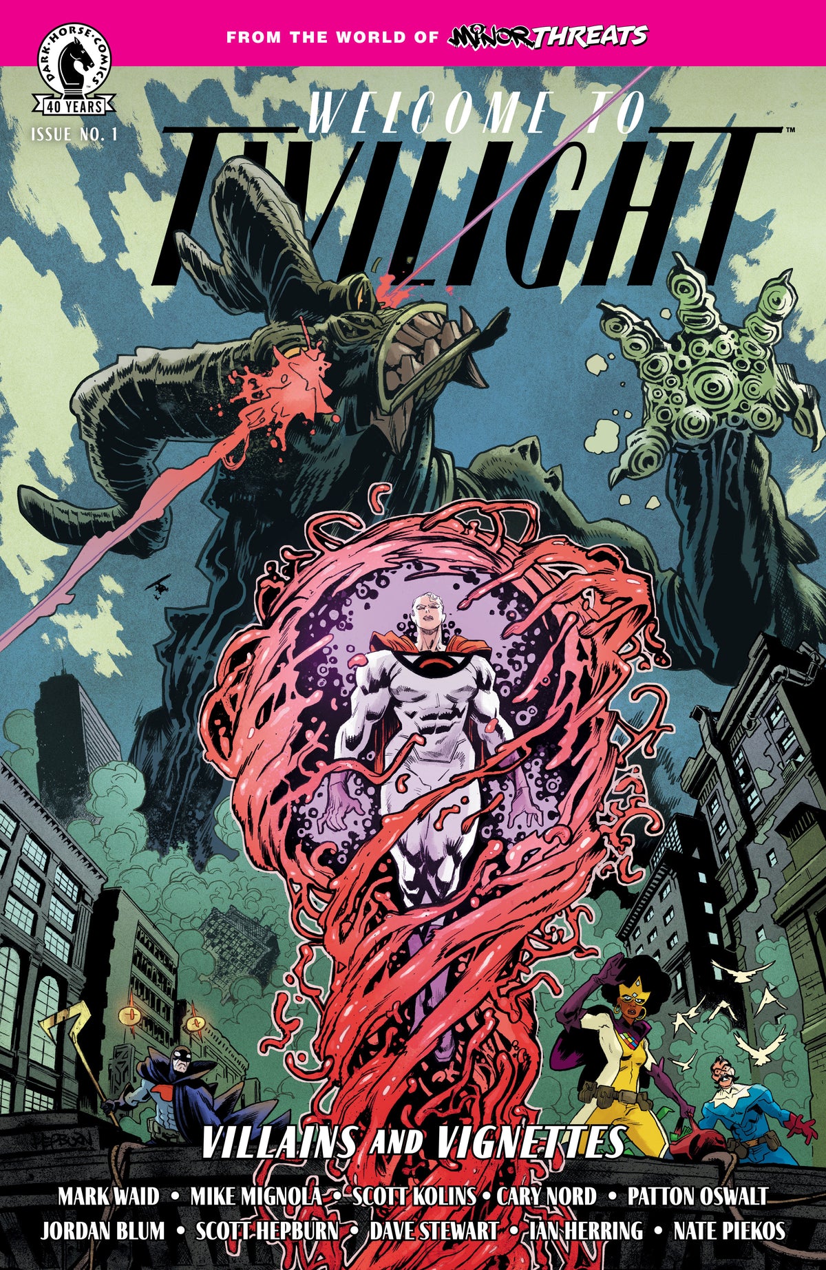 Minor Threats: Welcome to Twilight - Villains and Vignettes #1 Cover A Scott Hepburn