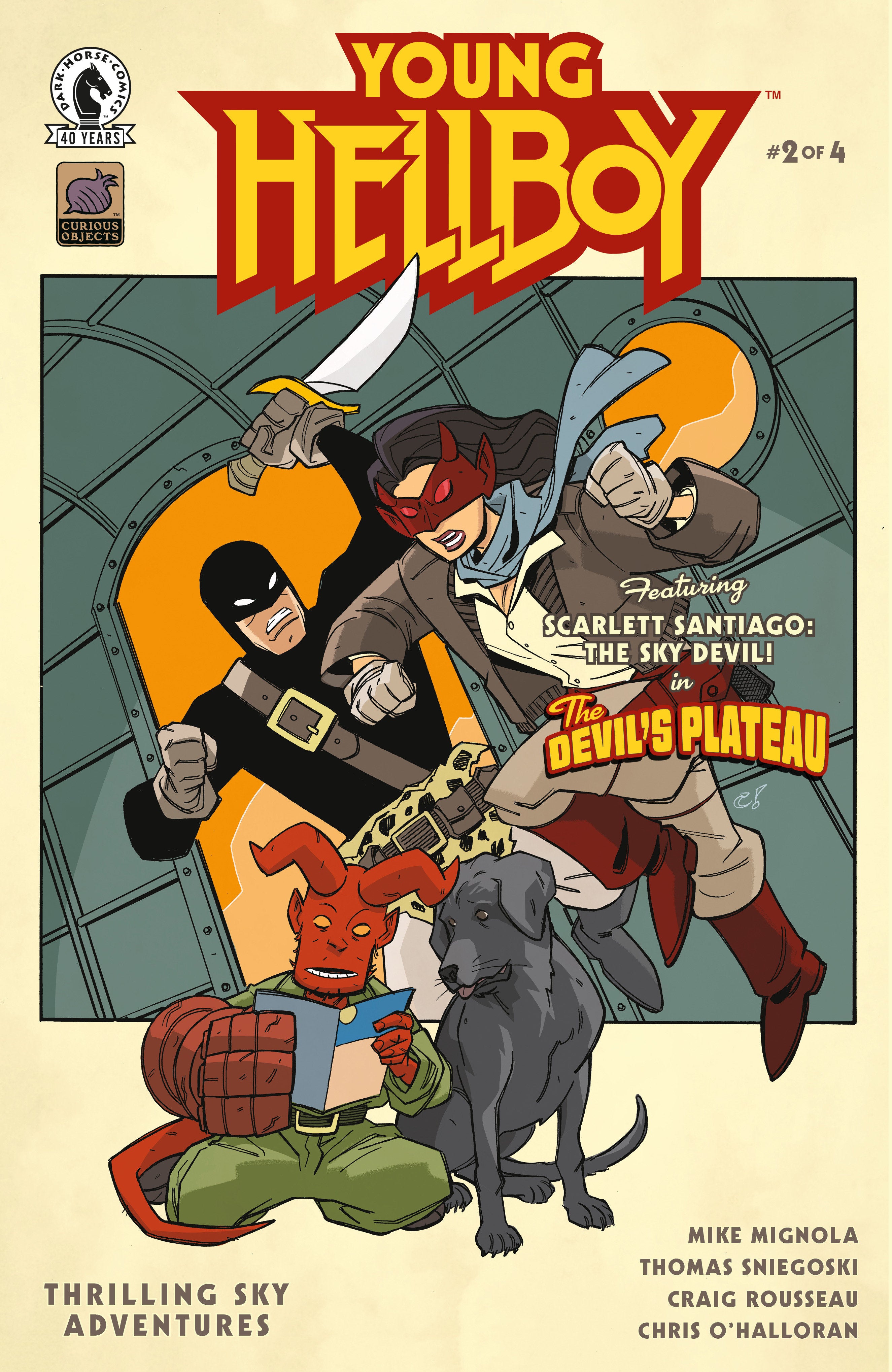 Young Hellboy: Thrilling Sky Adventures #2 Cover A Craig Rousseau