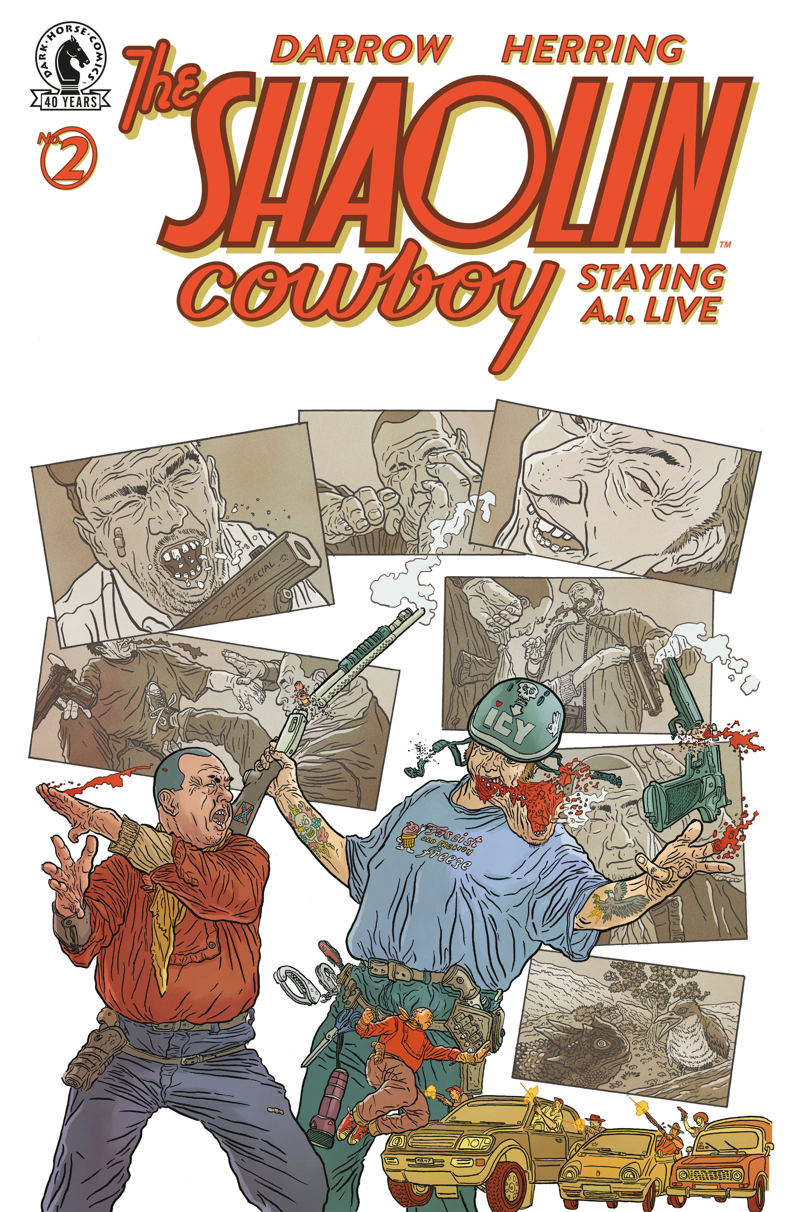 Shaolin Cowboy: Staying A.I.Live #2 Cover A Geof Darrow