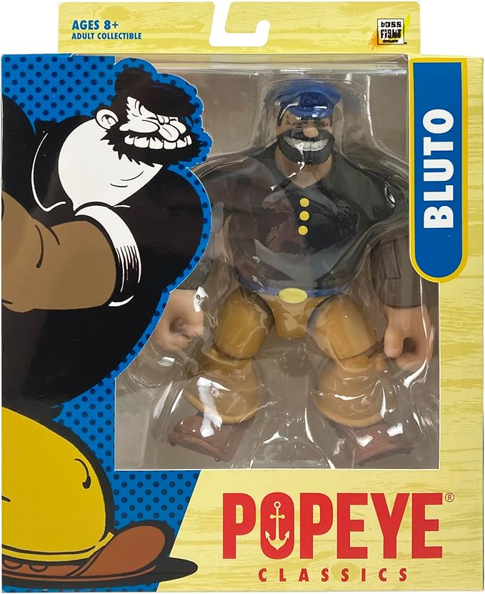 Popeye Classics Bluto Action Figure