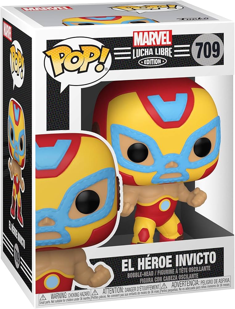 Pop! Marvel Lucha Libre Edition El Heroe Invicto Vinyl Figure