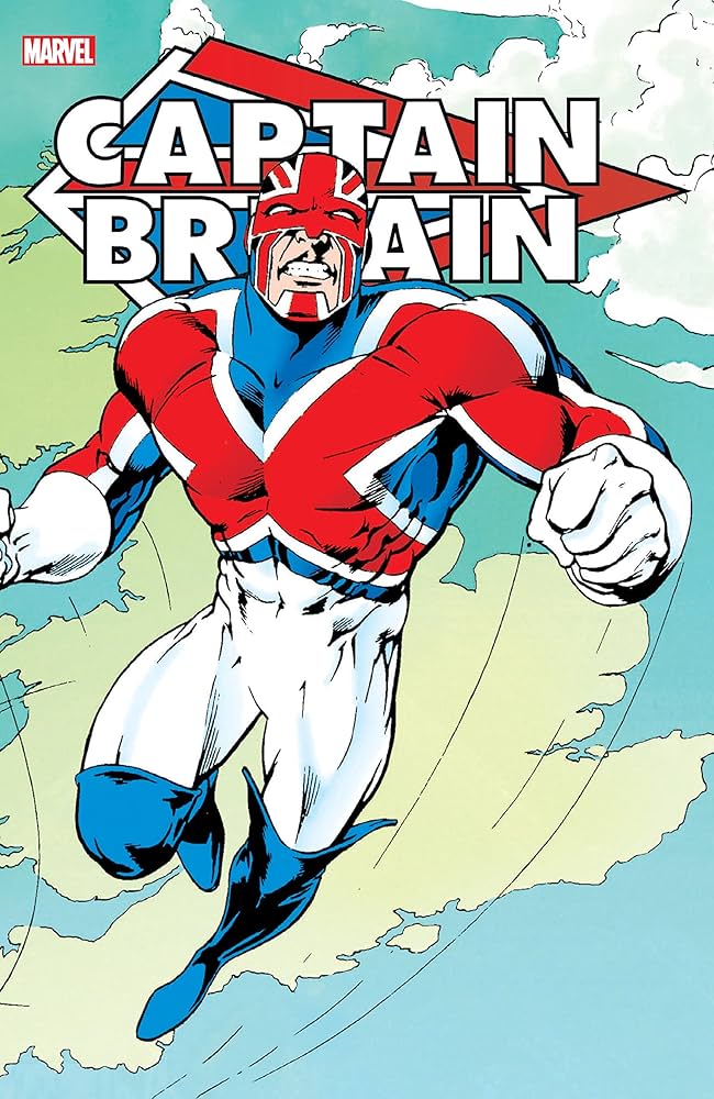 Captain Britain Omnibus Hardcover Alan Davis Cover