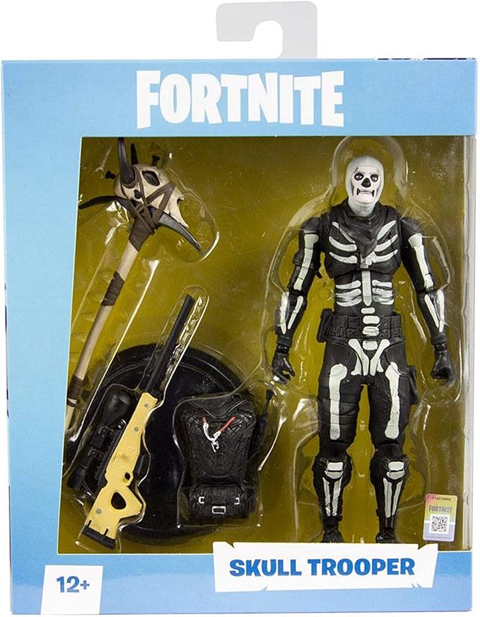 McFarlane Fortnite Skull Trooper 7'In Action Figure