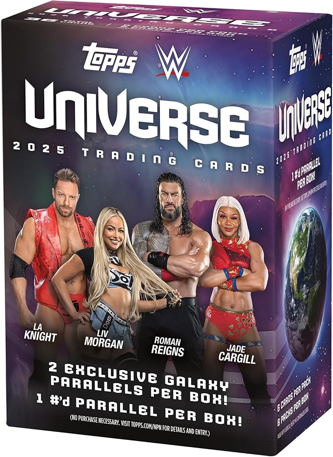 Topps WWE: Universe 2025 Trading Card Blaster Box