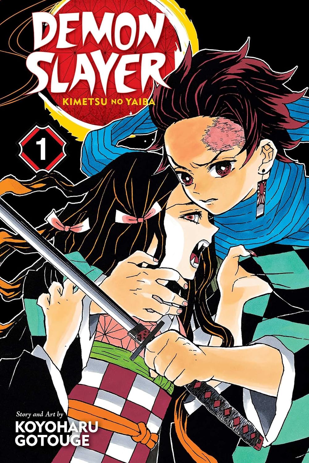 Demon Slayer: Kimetsu No Yaiba Manga Volume 01