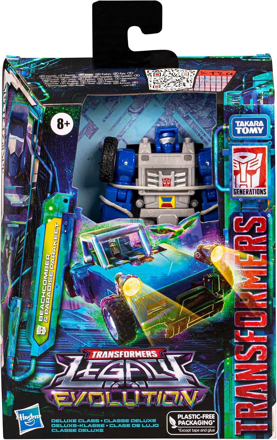 Transformers: Legacy Evolution Deluxe Class - Beachcomber & Paradise Parakeet Action Figure