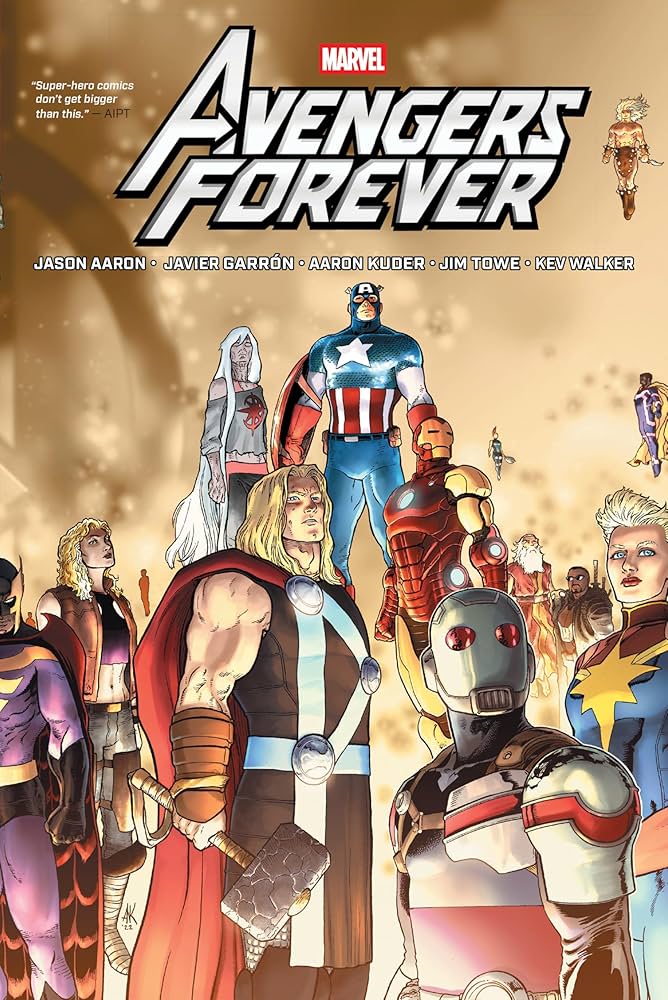 Avengers Forever By Jason Aaron Omnibus Hardcover Aaron Kuder Cover