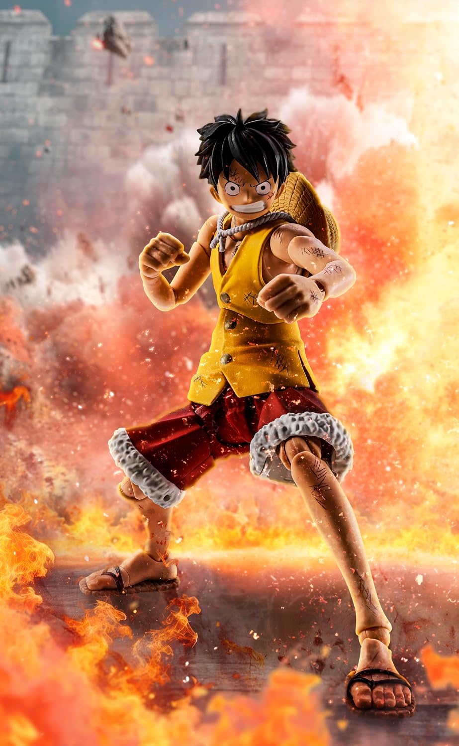 S.H.Figuarts - One Piece - Monkey D. Luffy (Summit War of Marineford)