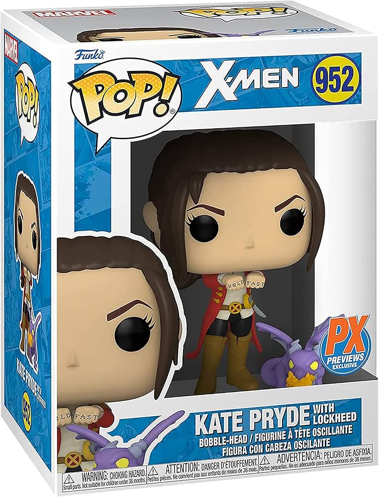 Pop! Marvel X-Men Kate Pryde with Lockheed Previews Exclusive Vinyl Figure