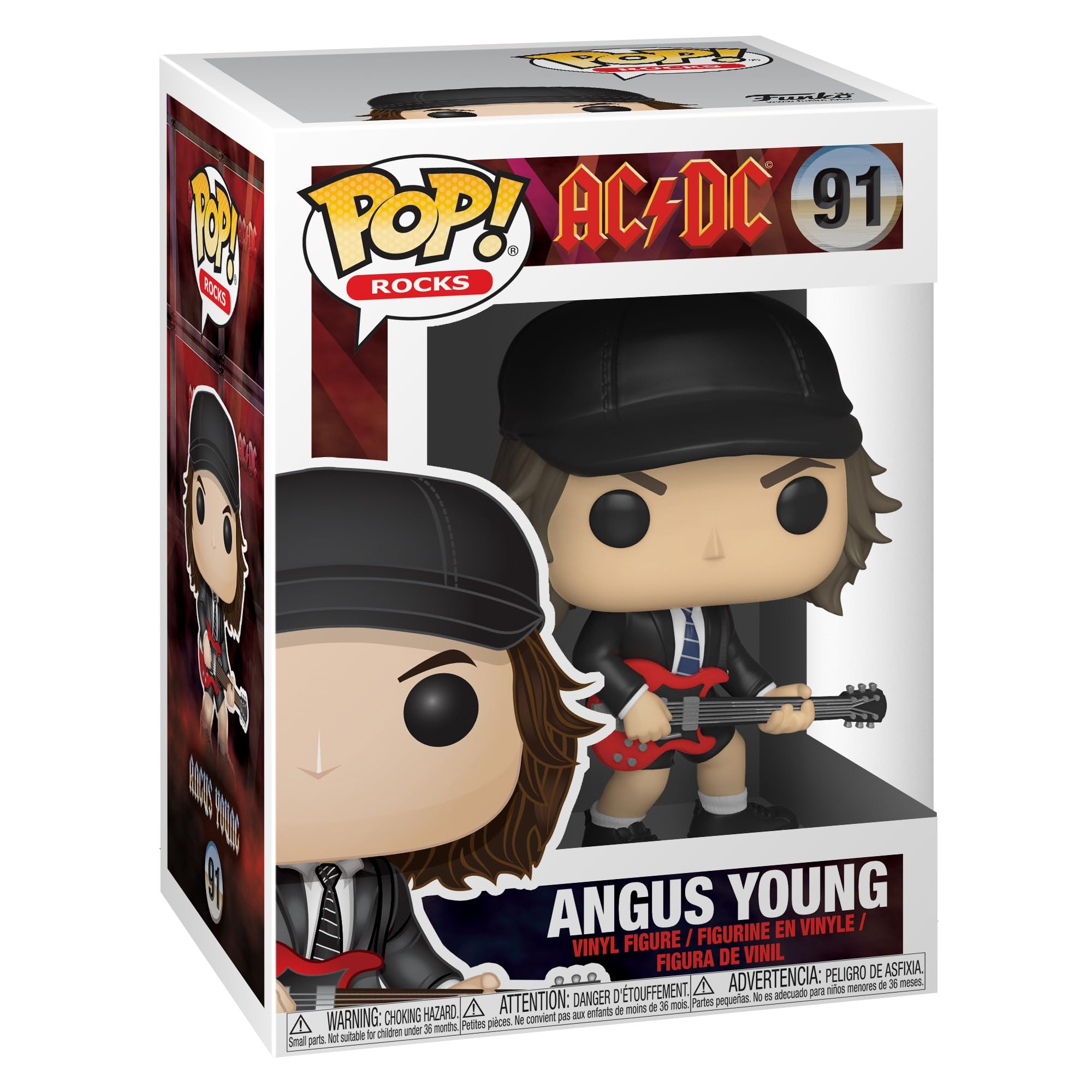Pop Rocks Ac/DC Angus Young Vinyl Figure