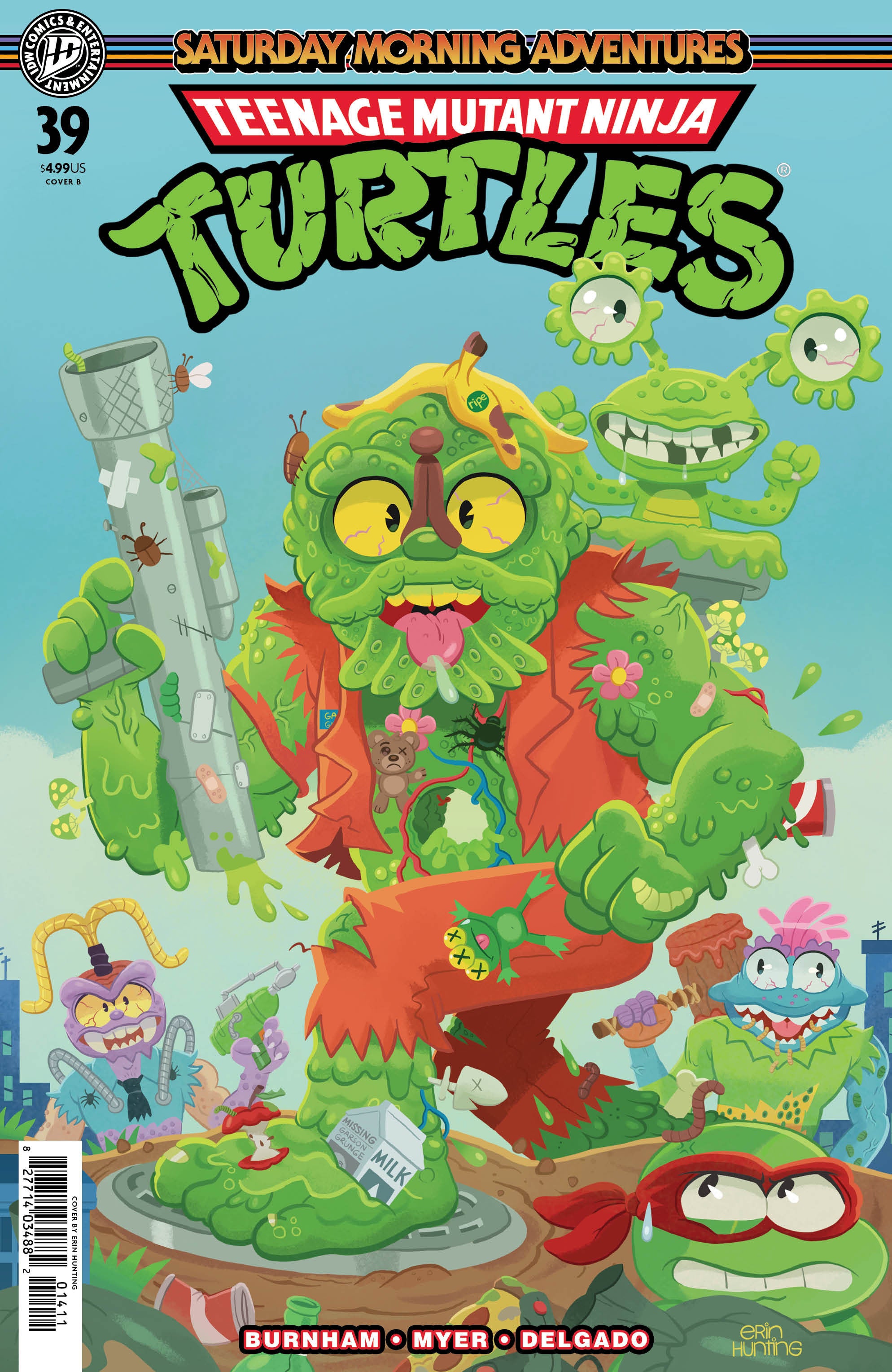 Teenage Mutant Ninja Turtles: Saturday Morning Adventures #39 Cover B Erin Hunting Variant