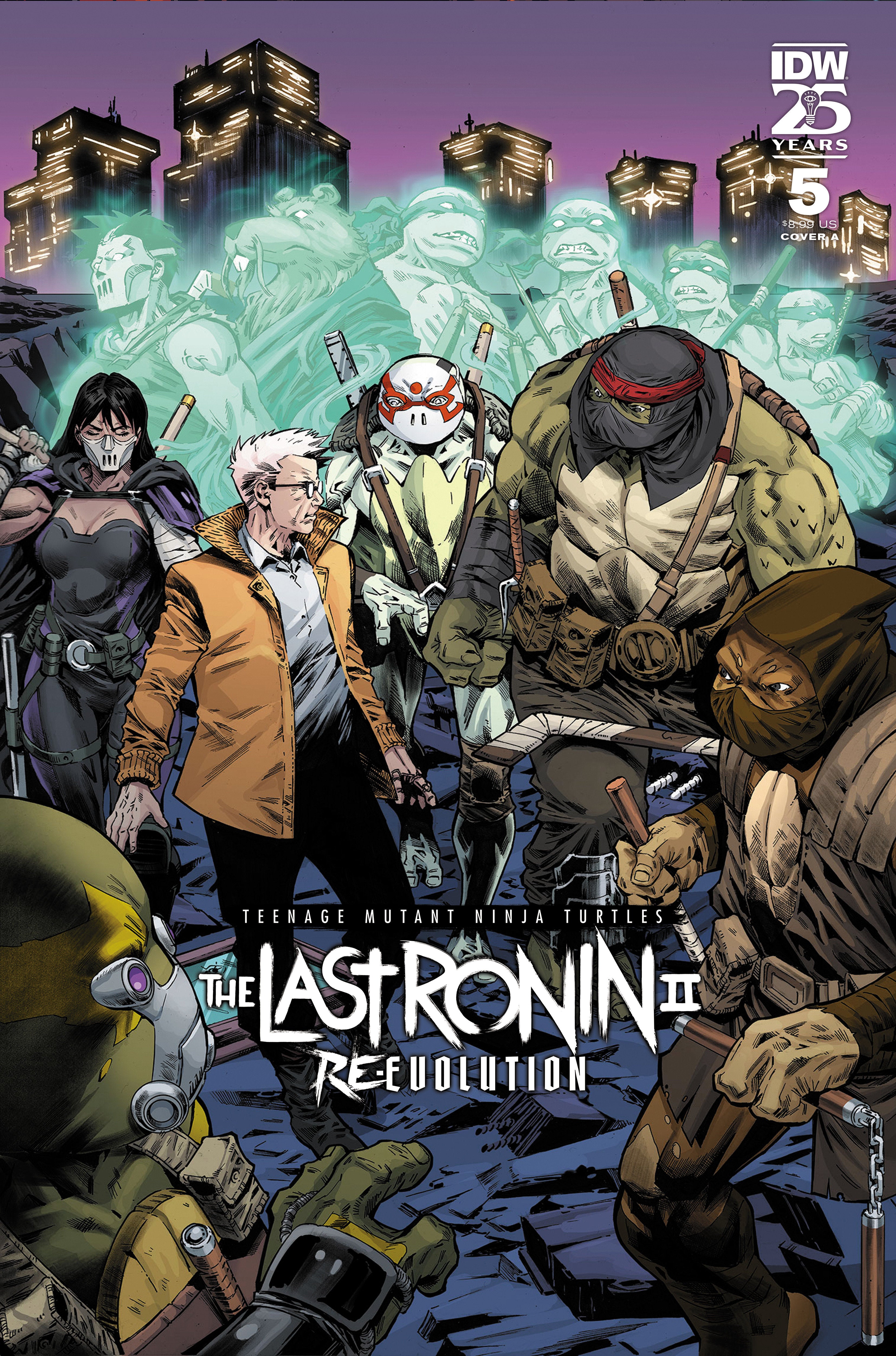 Teenage Mutant Ninja Turtles: The Last Ronin II-Re-Evolution #5 Cover