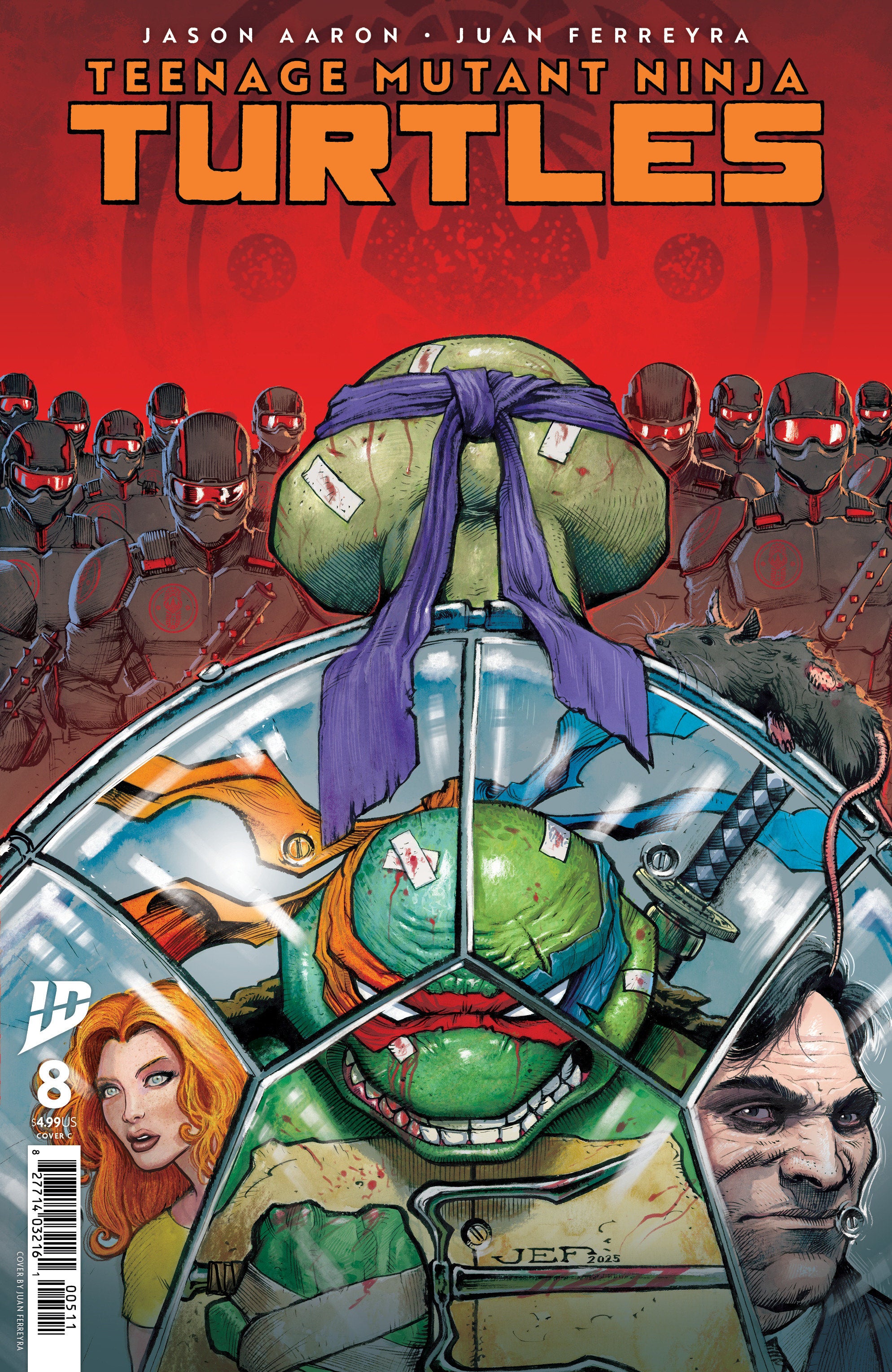 Teenage Mutant Ninja Turtles #8 Variant C (Ferreyra)