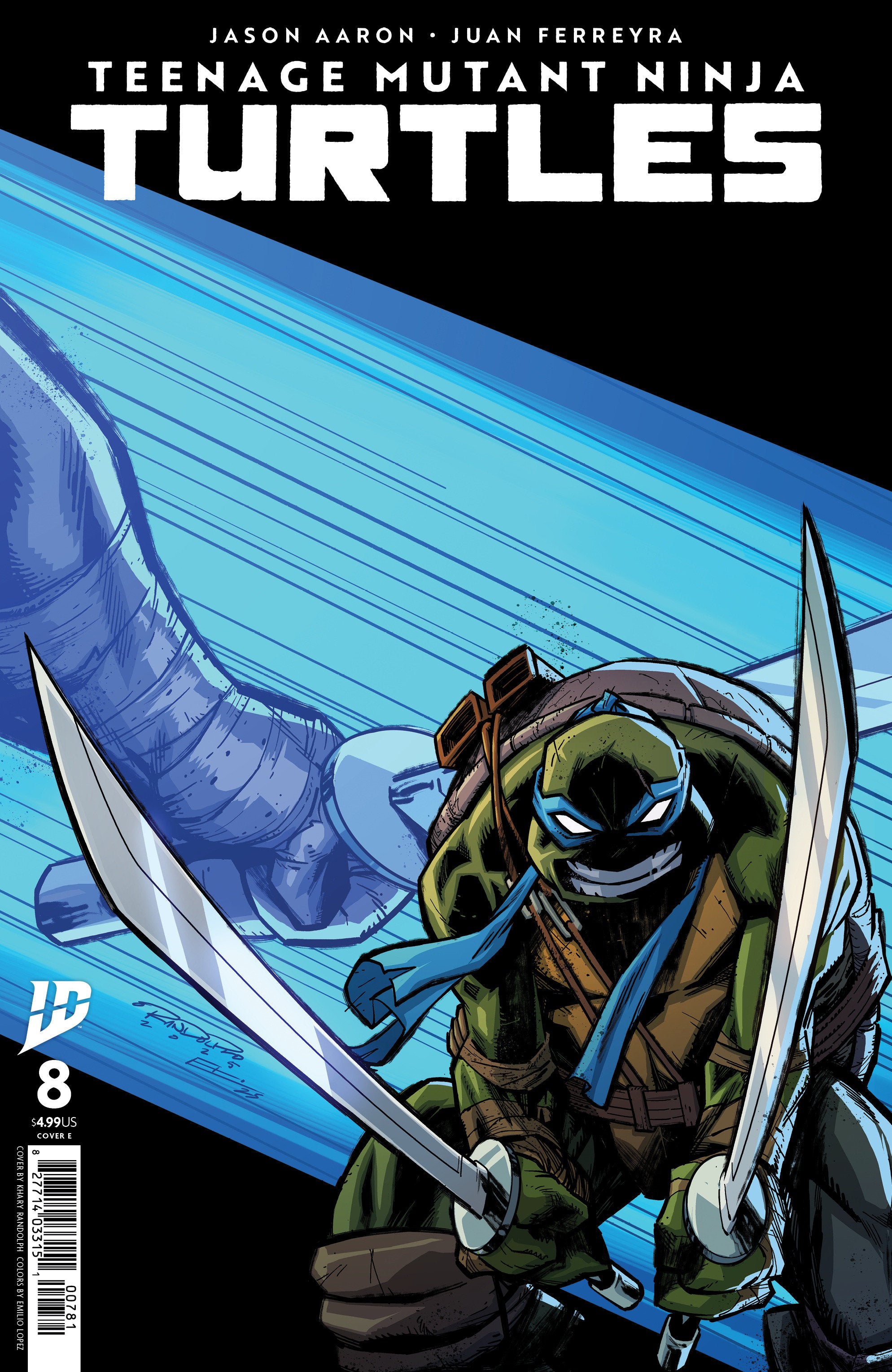 Teenage Mutant Ninja Turtles #8 Variant E (Randolph)