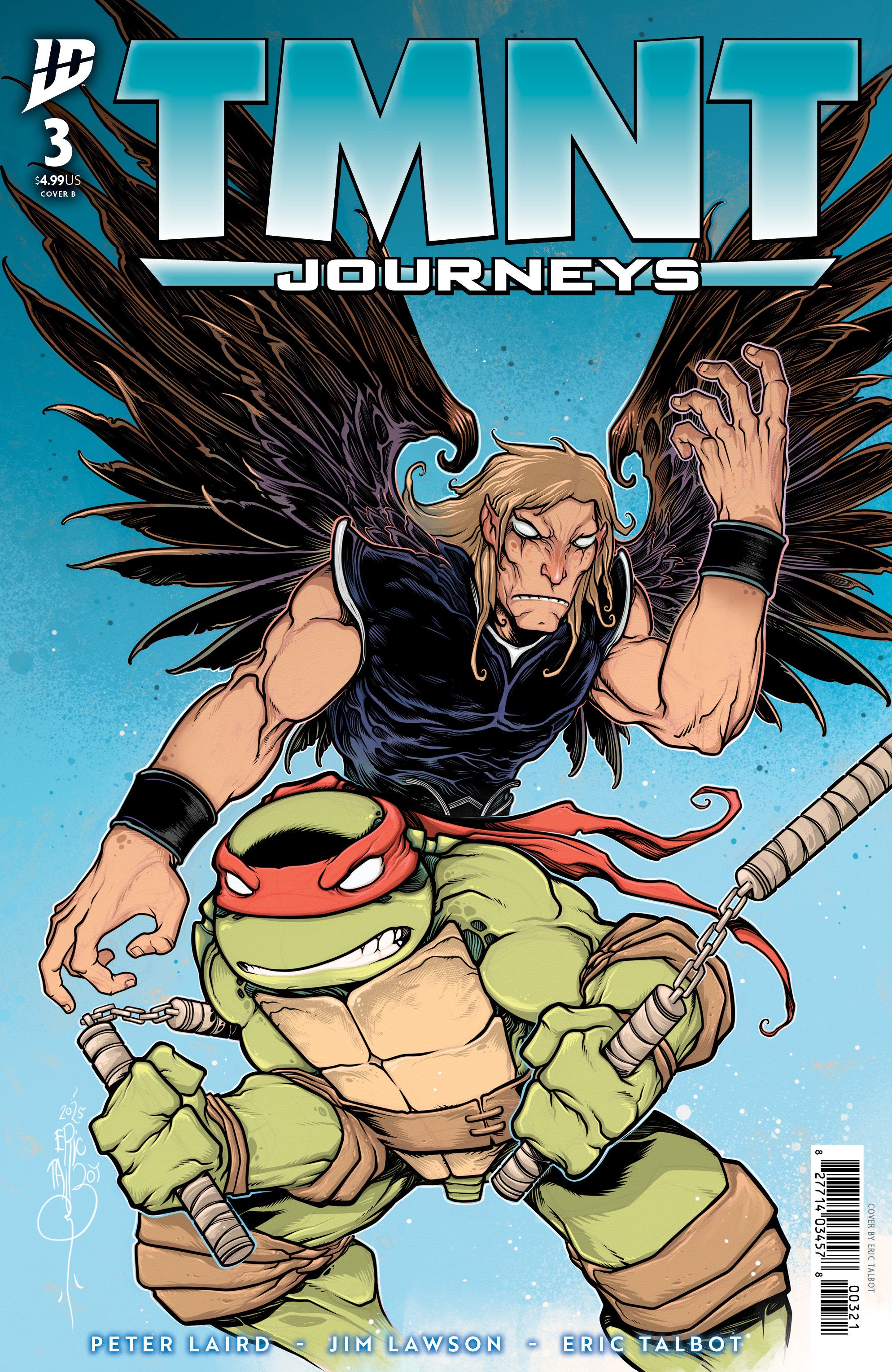 Teenage Mutant Ninja Turtles: Journeys #3 Variant B (Talbot)