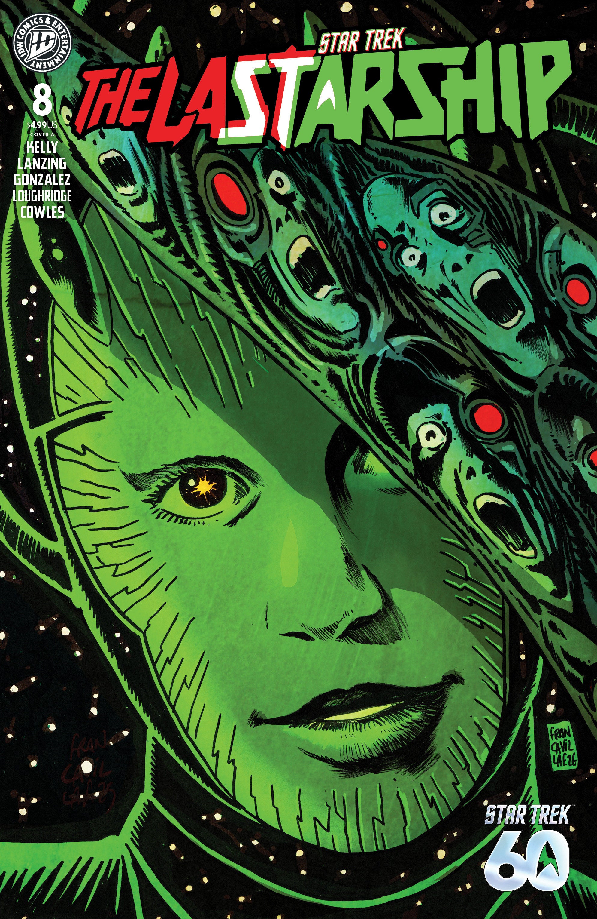 Star Trek: The Last Starship #8 Cover A Francesco Francavilla