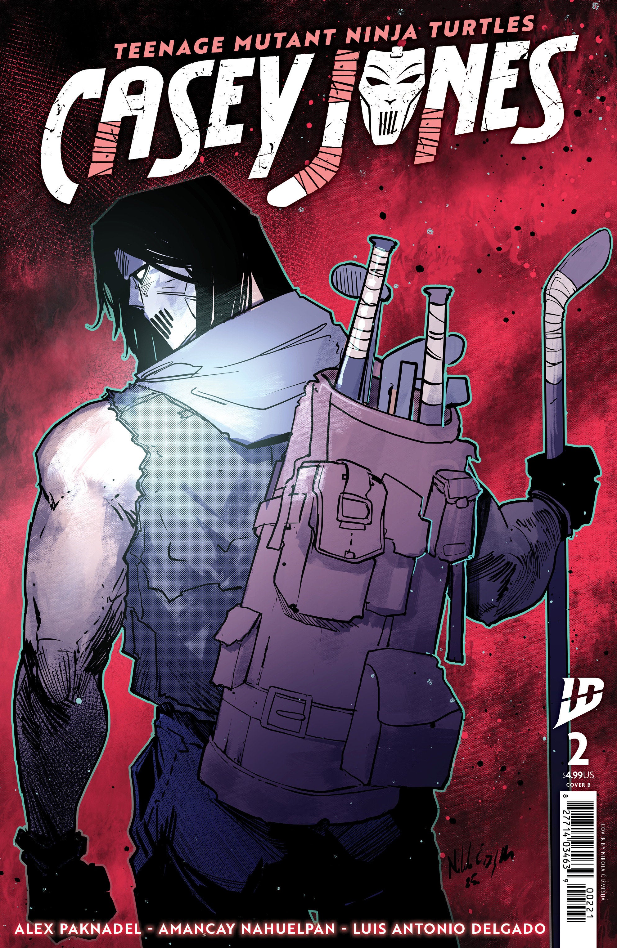 Teenage Mutant Ninja Turtles: Casey Jones #2 Variant B (Cizmesija)