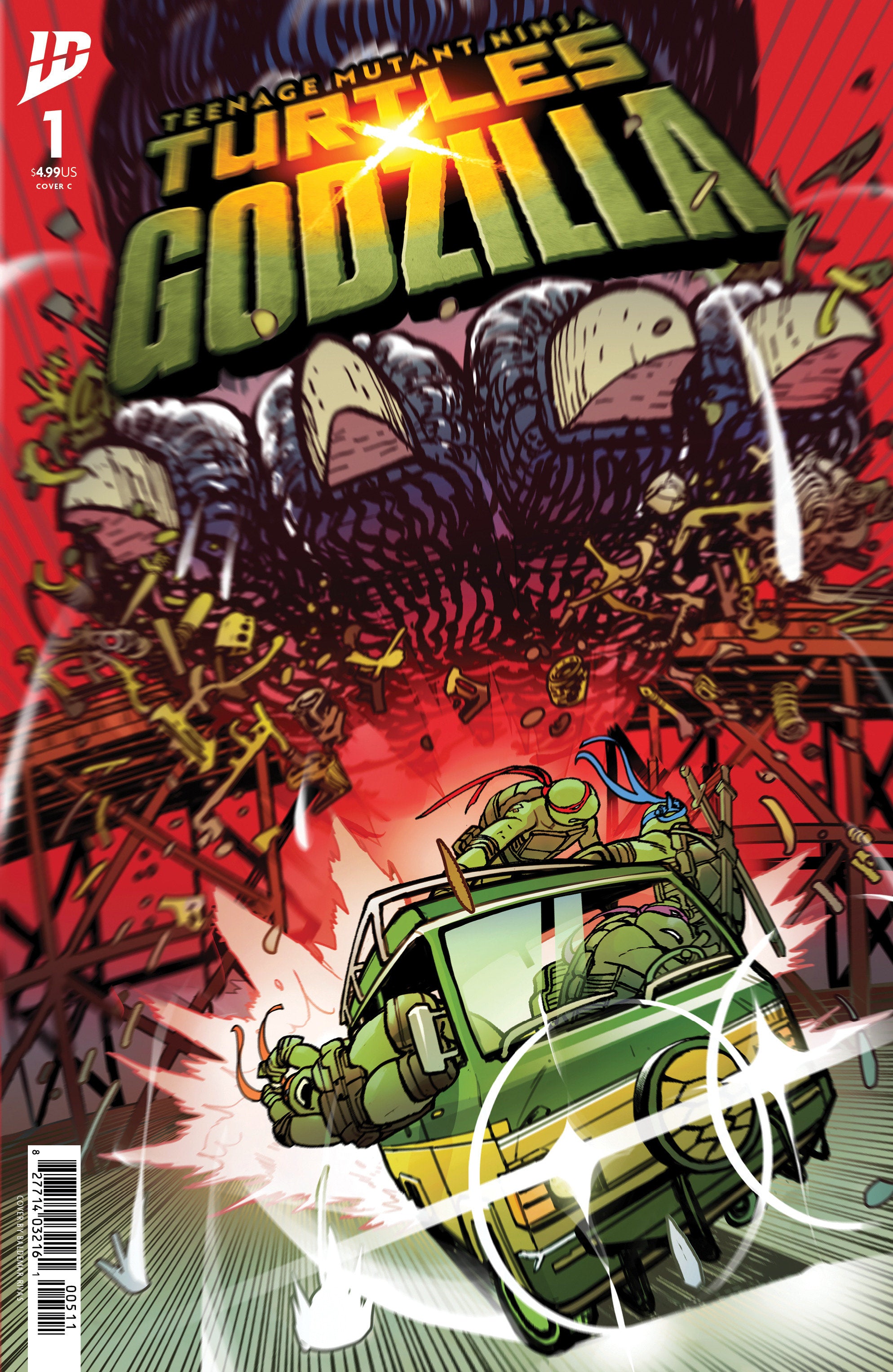 アメコミ Tao Teenage Mutant Ninja Turtles: Shredder #8 Cover A (Santolouco