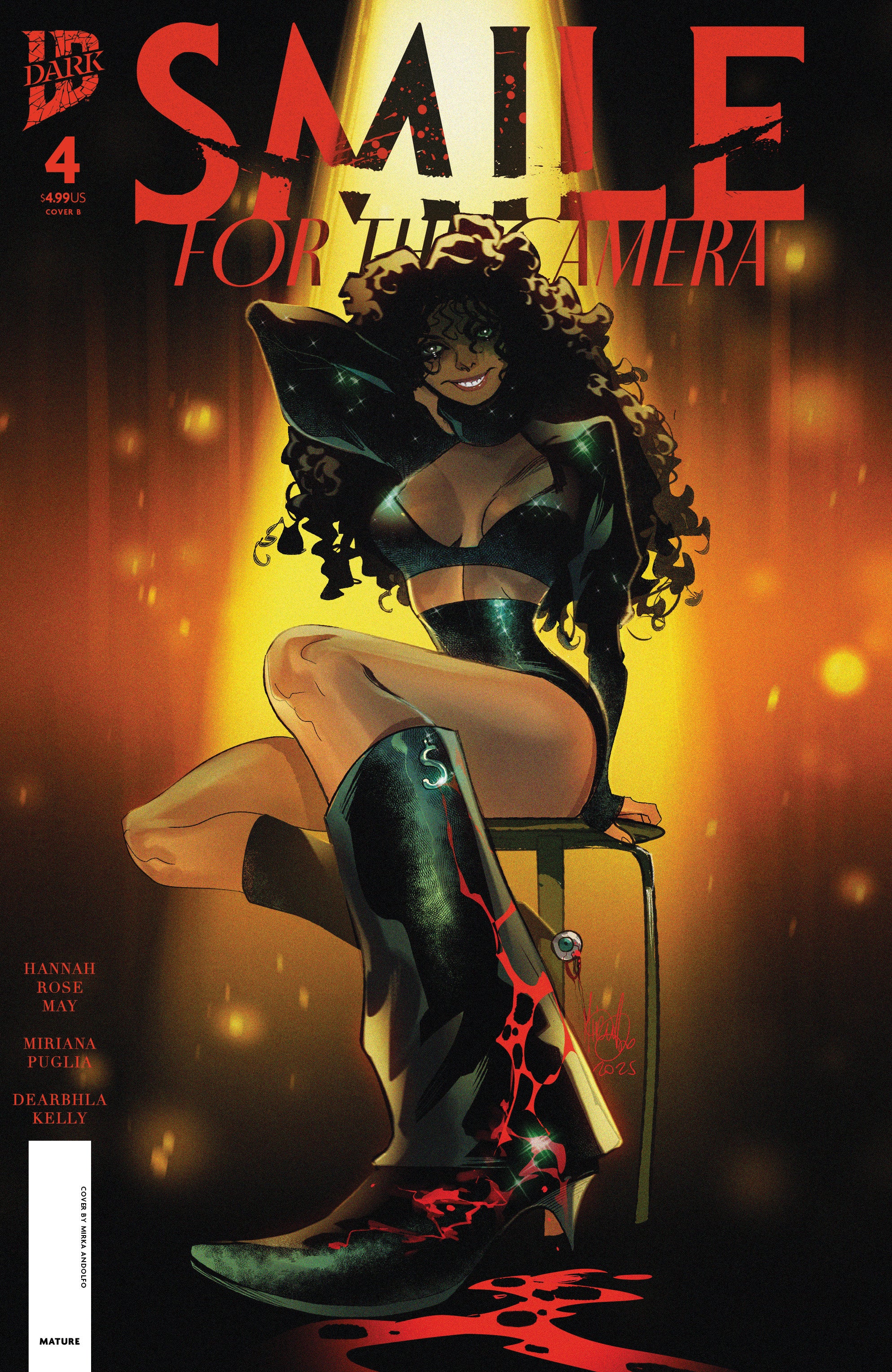 Smile: For The Camera #4 Cover B Mirka Andolfo Variant