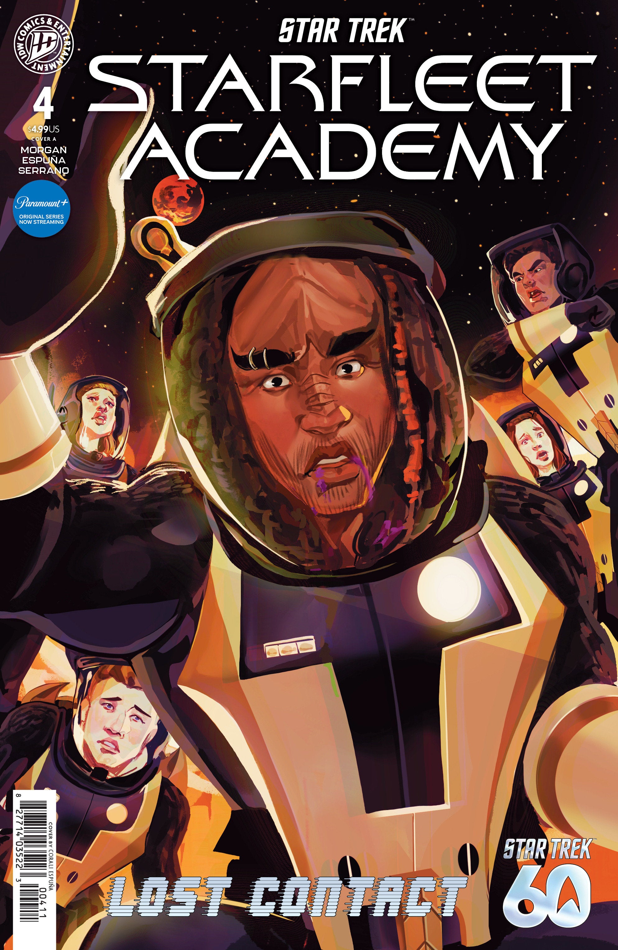 Star Trek: Starfleet Academy Lost Contact #4 Cover A (Espuna)