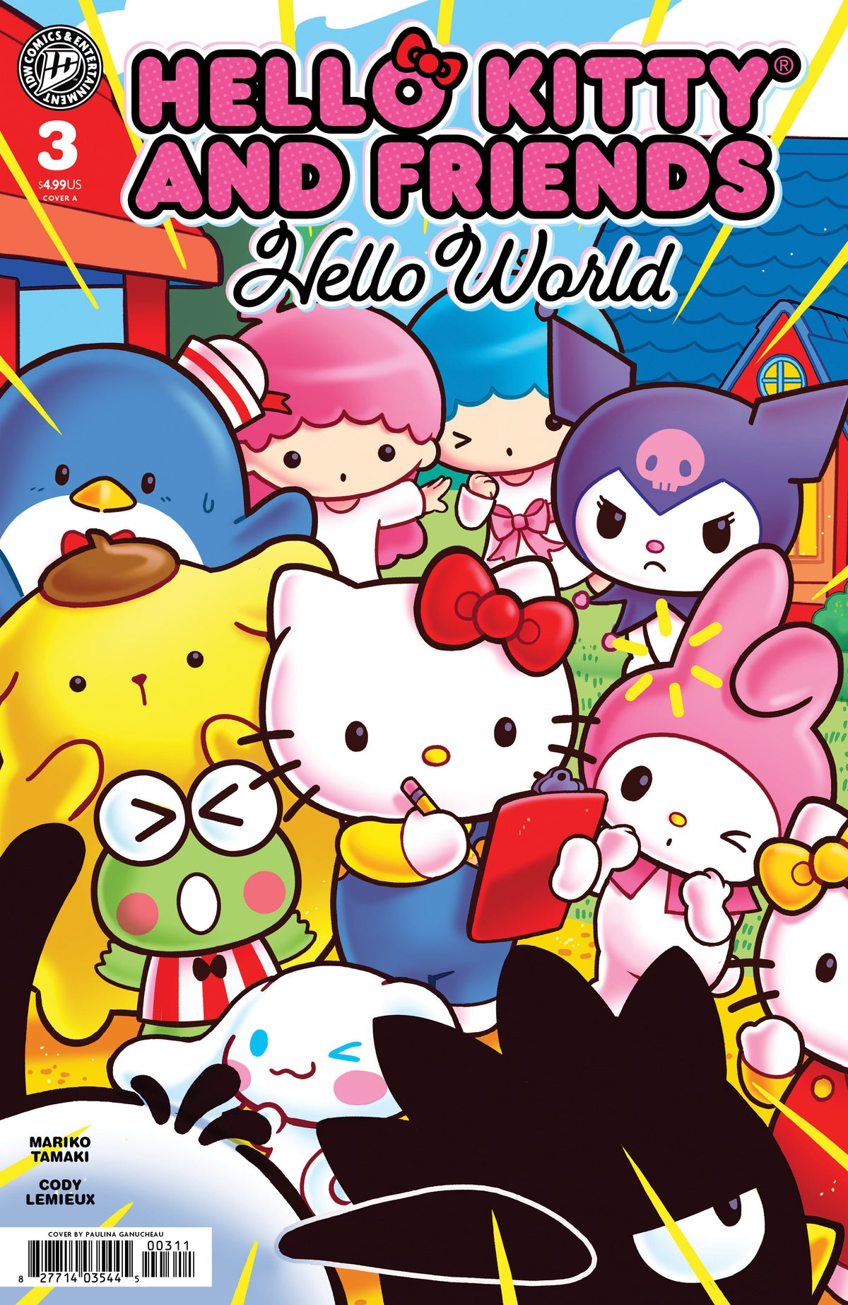 Hello Kitty and Friends: Hello World! #3 Cover A Paulina Ganucheau