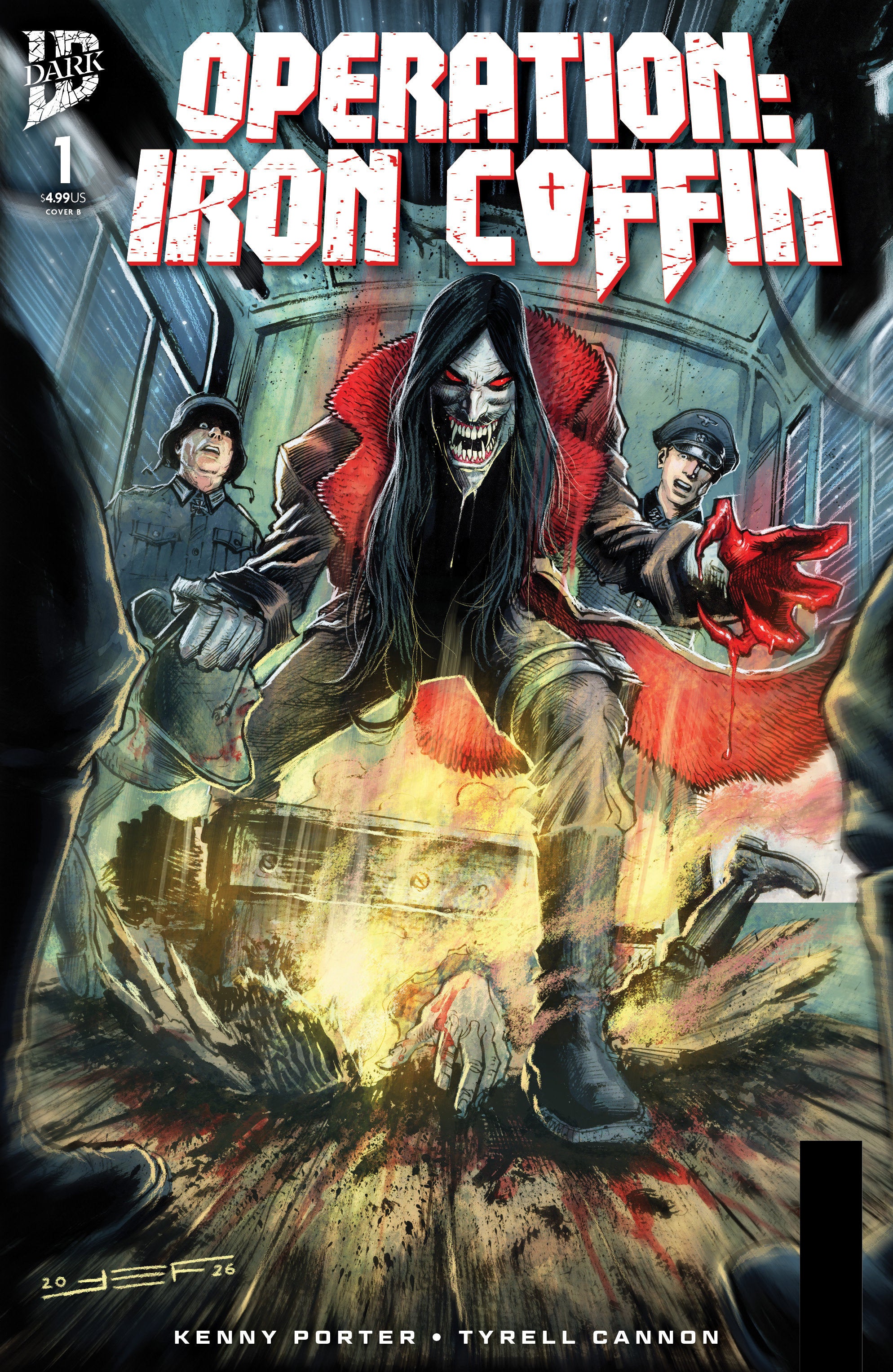 Operation: Iron Coffin #1 Cover B Juan Ferreyra Variant