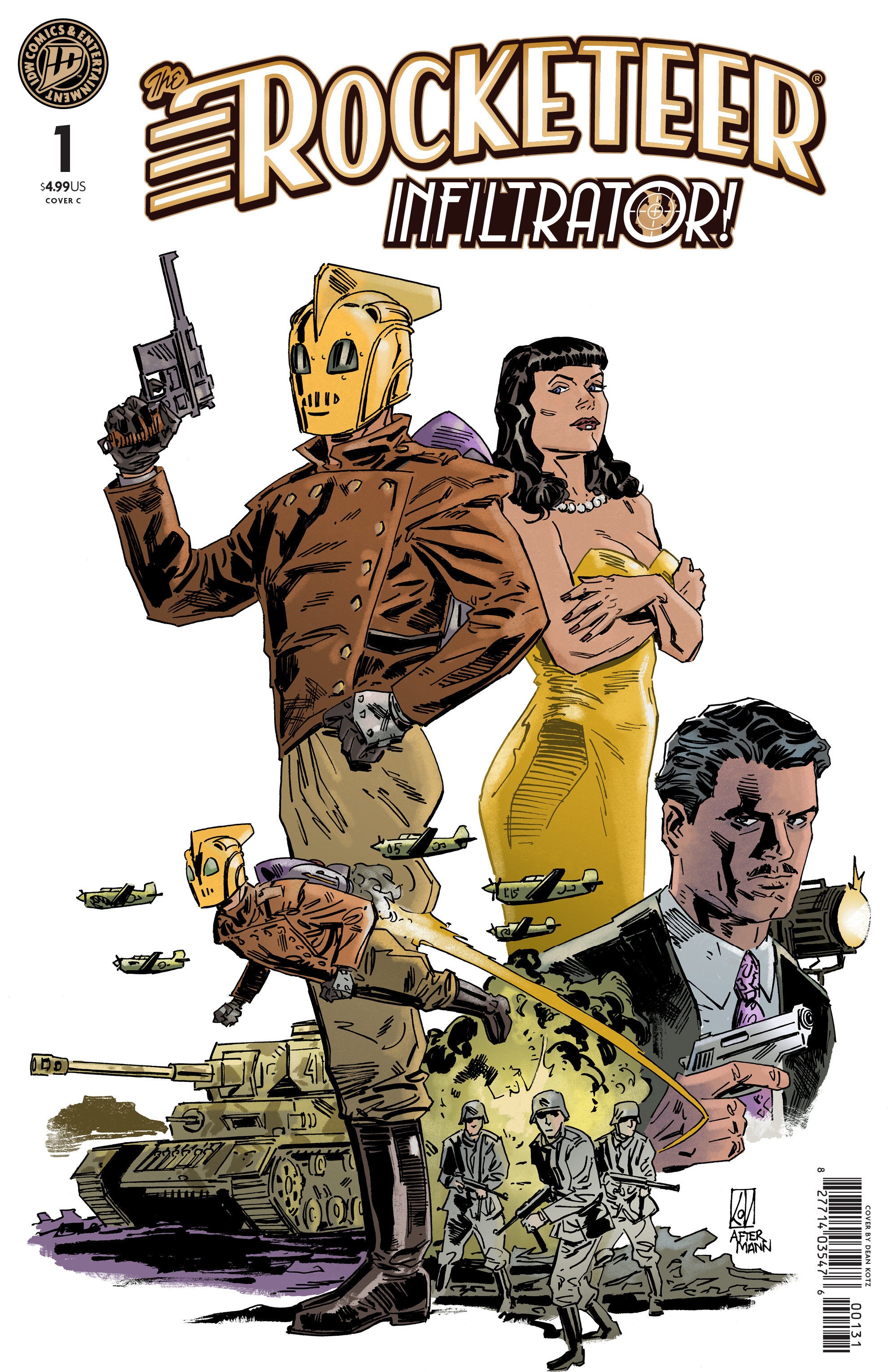 The Rocketeer: Infiltrator! #1 Cover C Dean Kotz Variant