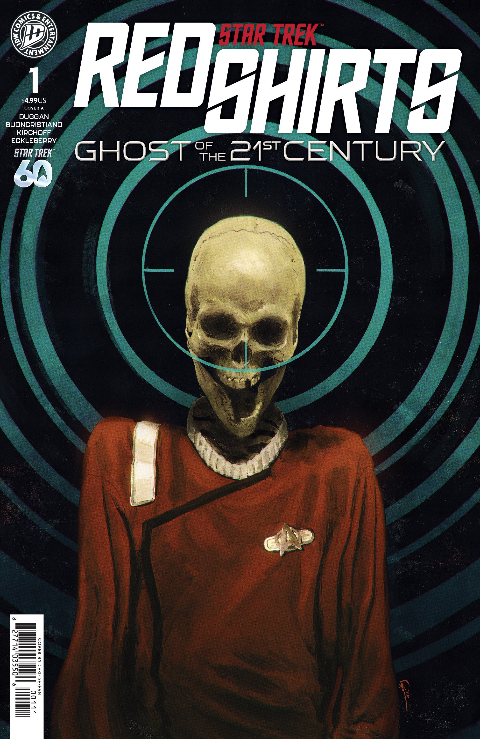 Star Trek: Red Shirts Ghost Of The 21st Century #1 Cover A (Shehan)