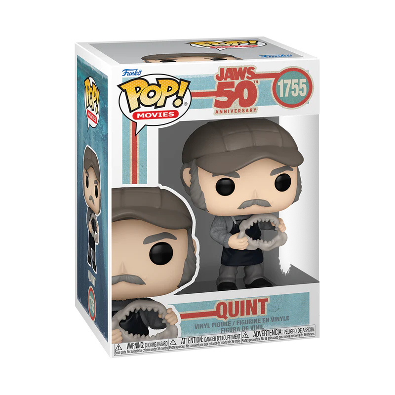 Pop Movies Jaws S3 Quint Figure