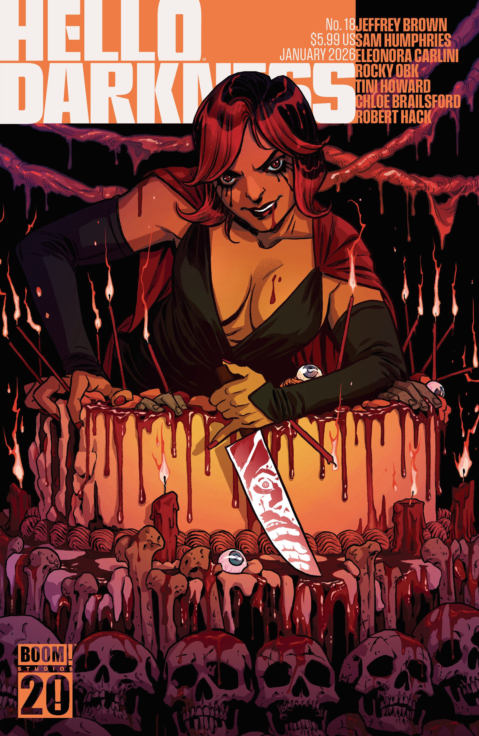 Hello Darkness #18 D Boom! 20th Anniversary Variant (Dressed, Cloonan)