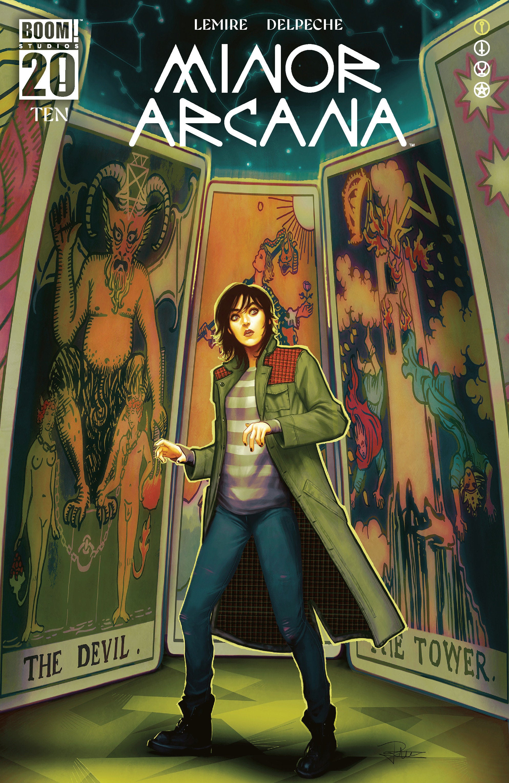 Minor Arcana #10 C Boom 20th Anniversary Variant (Dressed, Puebla)
