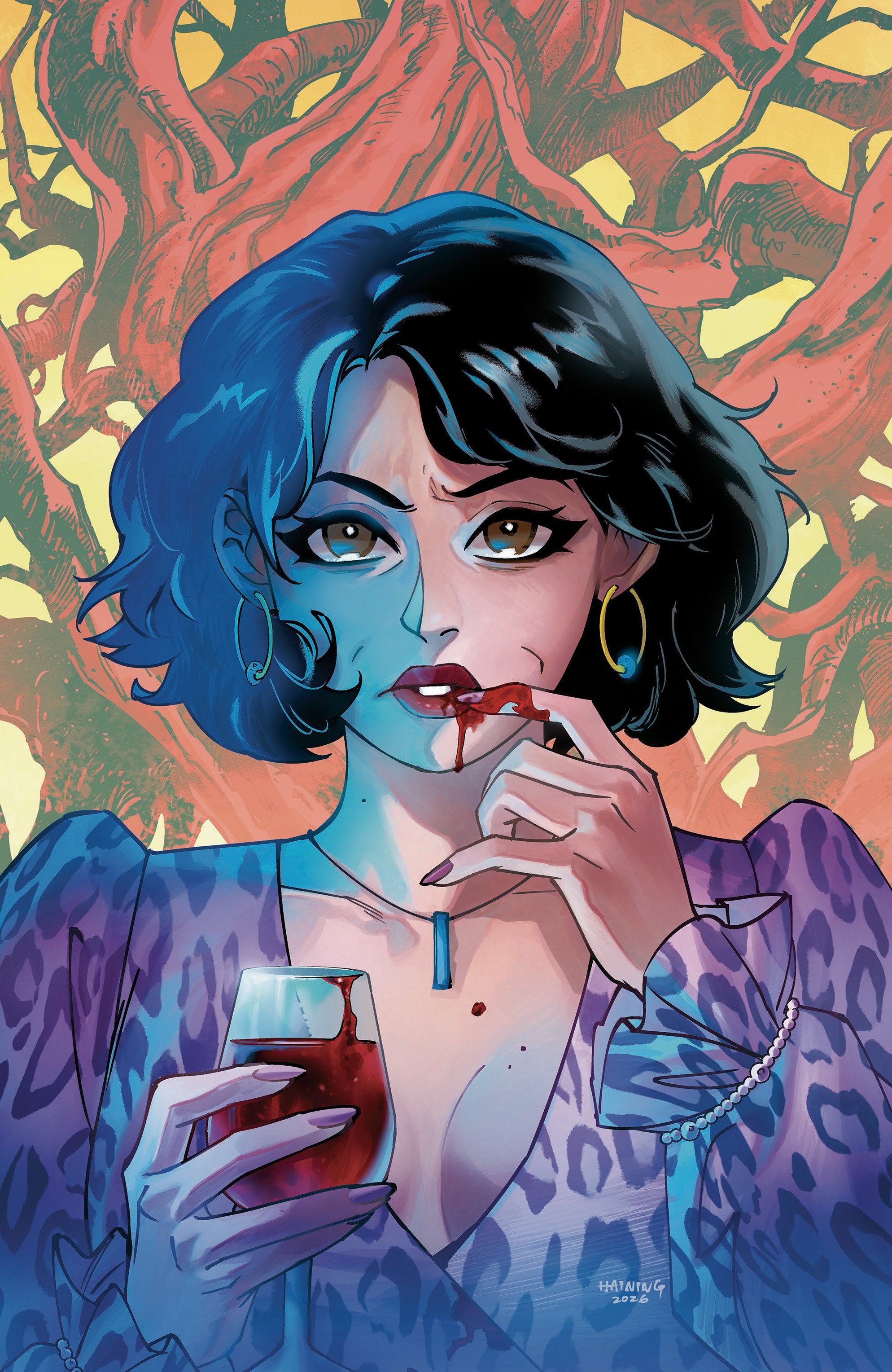 Neighborhood Watch #2 Cover E Haining Virgin Variant
