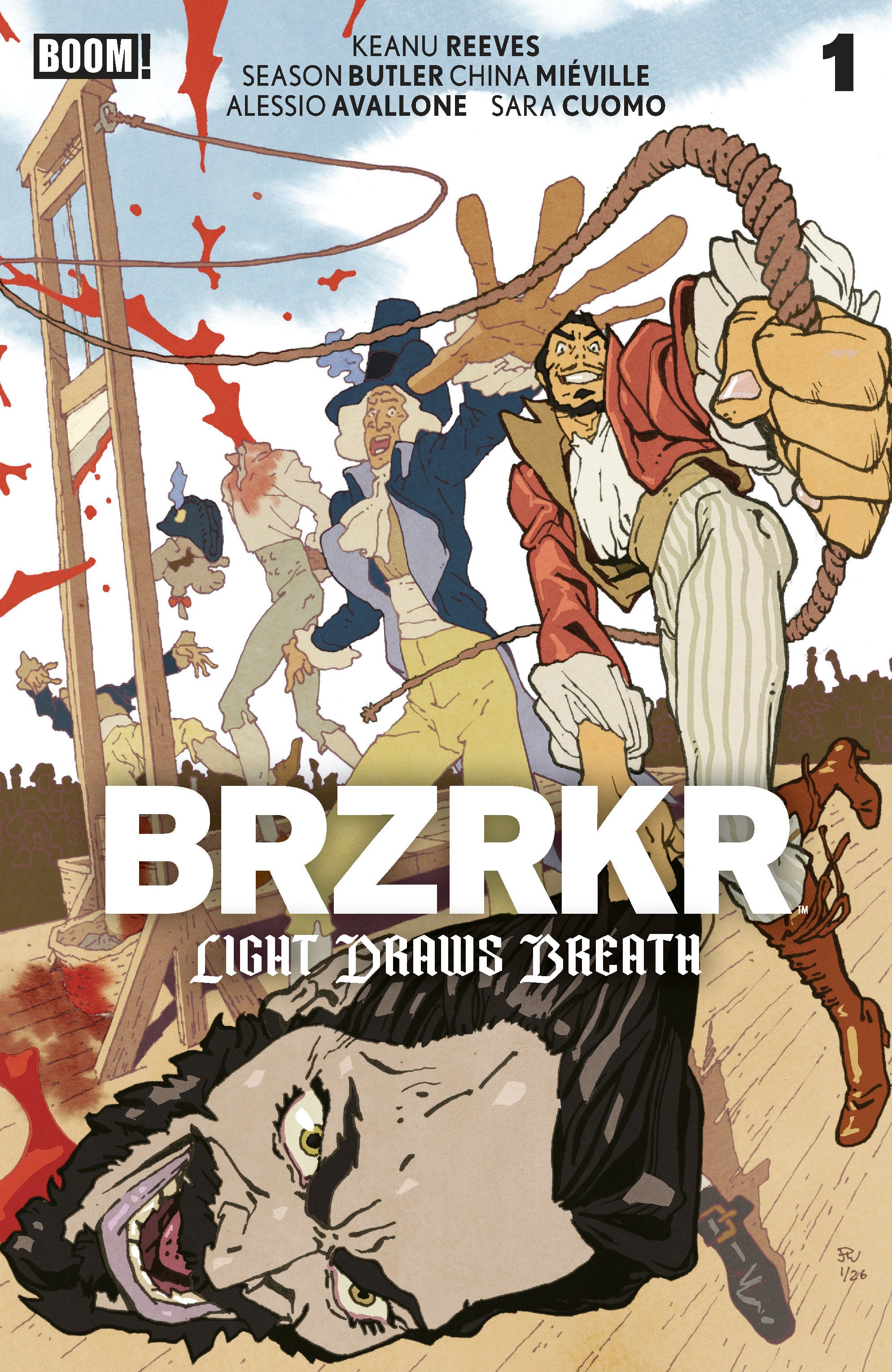 BRZRKR: Light Draws Breath #1 Cover B Ronald Wimberly Variant