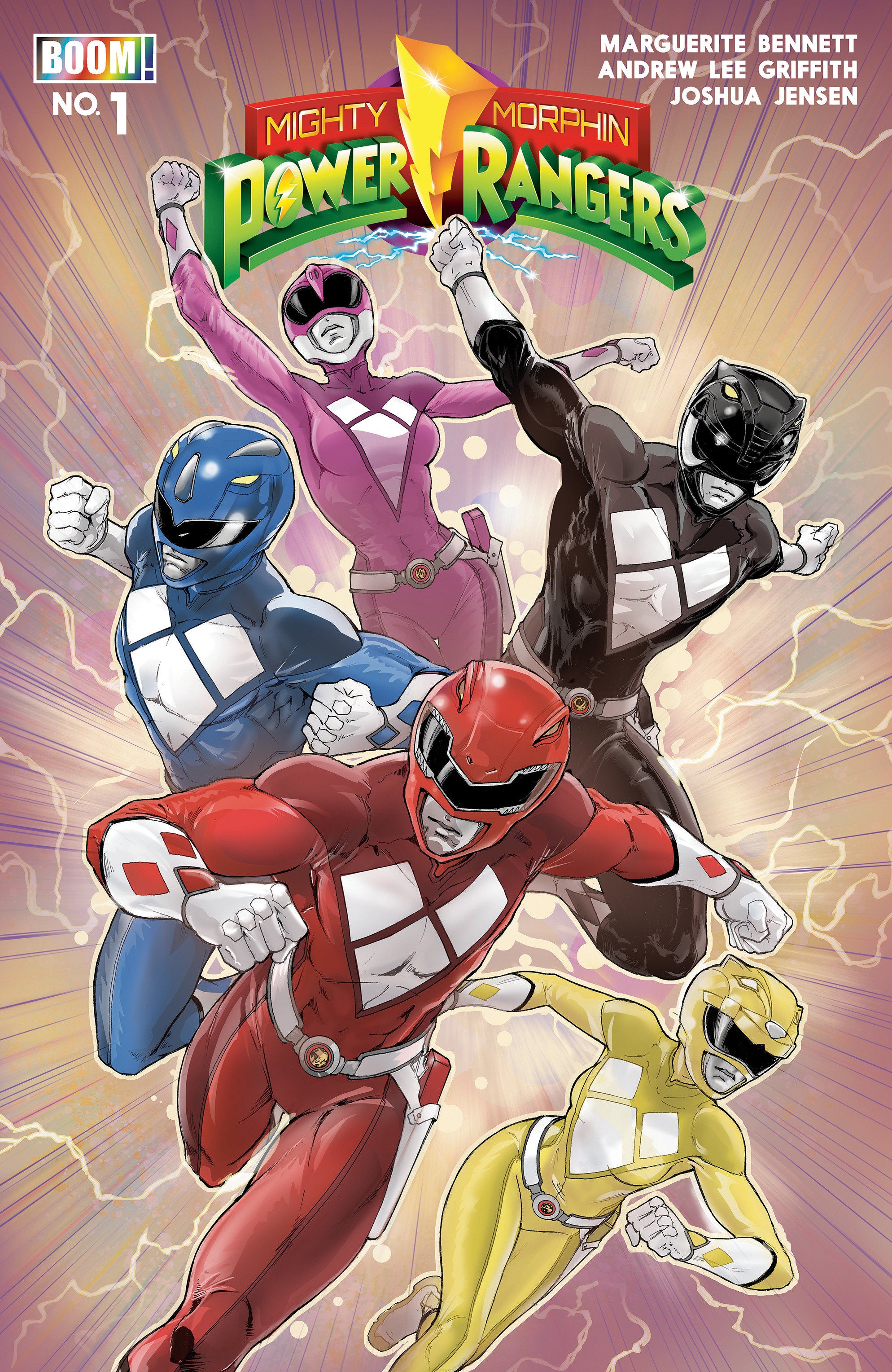 Mighty Morphin Power Rangers (2026) #1 Cover B Andrew Griffith Variant