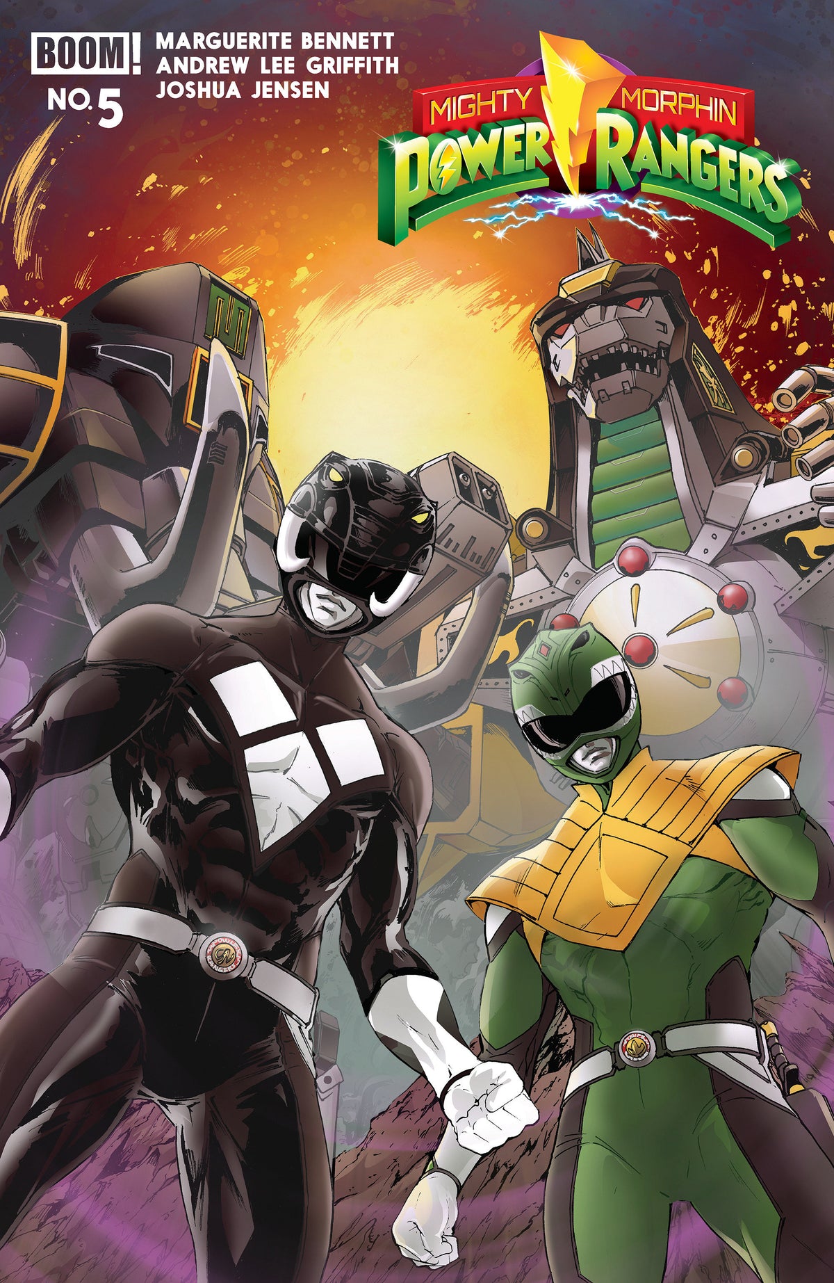 Mighty Morphin Power Rangers (2026) #5 Cover B Andrew Griffith Variant