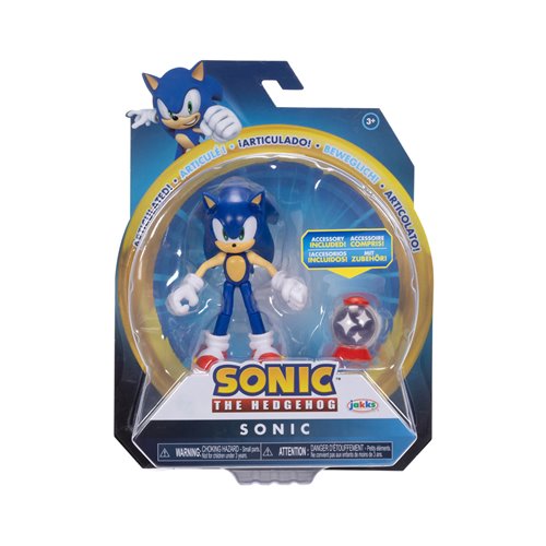Sonic the Hedgehog 4" - Wave 18 Action Figure - Sonic