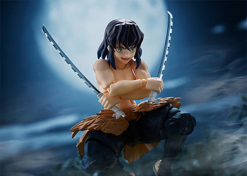 Figma - Demon Slayer: Kimetsu no Yaiba Inosuke Hashibira Figma Action Figure Deluxe Ver.