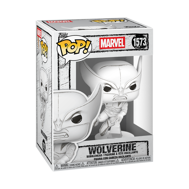 Pop! Marvel Sketched Wolverine Vinyl Figure