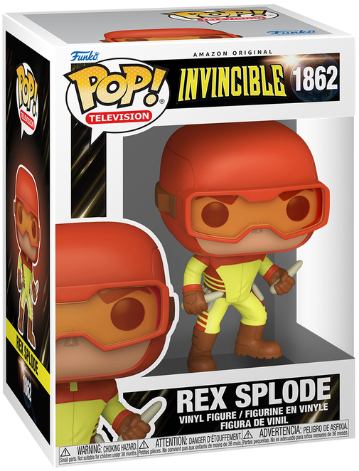 Pop! Animation: Invincible Rex Splode Vinyl Figure