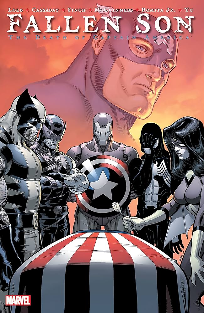 Fallen Son Death Of Captain America Hardcover (DISCOUNTED)