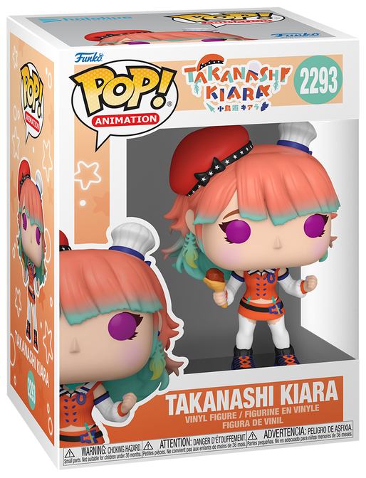 Pop! Animation: Hololive Takanashi Kiara Vinyl Figure