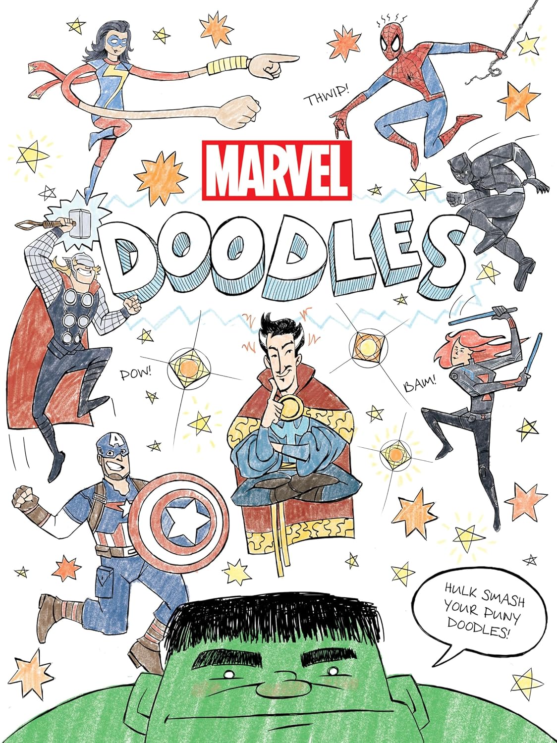 Marvel: Doodles Softcover