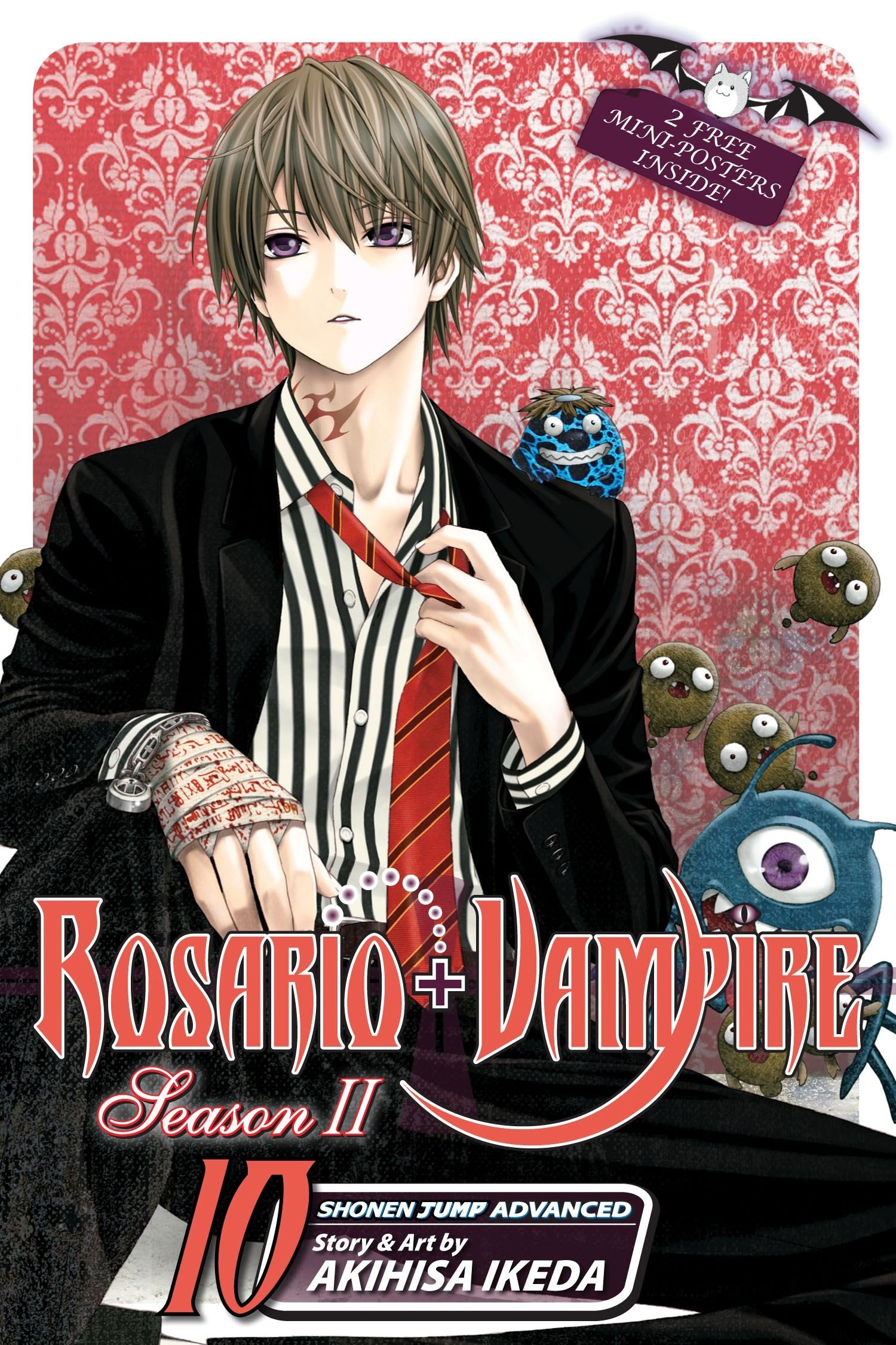 Rosario Vampire Season II Manga Volume 10