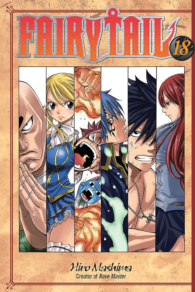 Fairy Tail Manga Volume 18