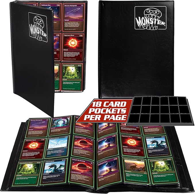 Mega Monster 9 Pocket Binders