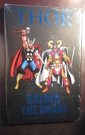 Thor Balder Brave Prem Hardcover