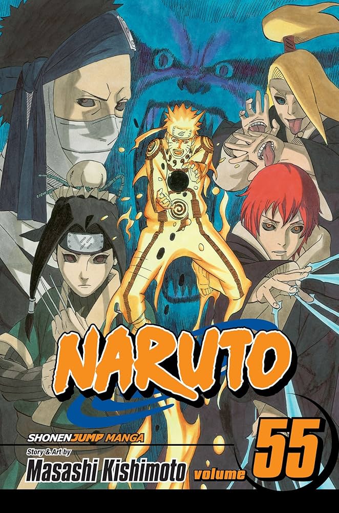 Naruto Manga Volume 55