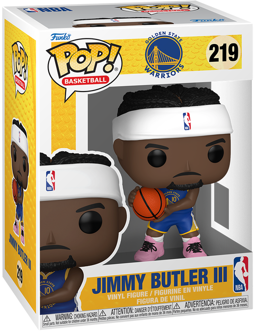 Pop! Basketball: NBA Golden State Warriors Jimmy Butler III Vinyl Figure