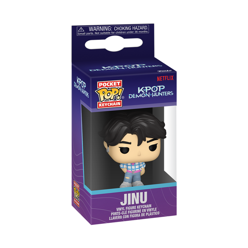 KPop Demon Hunters Pop! Keychain Jinu