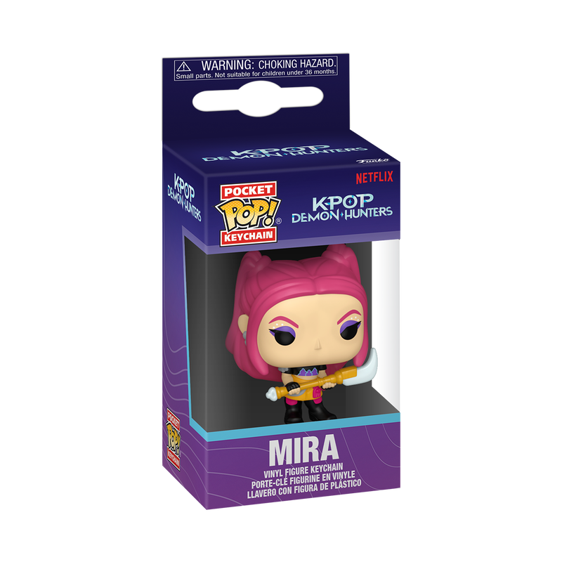 KPop Demon Hunters Pop! Keychain Mira